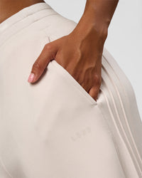 Woman wearing CF Elevate SoftTouch Pintuck Wide Leg Pant - Hot Chocolate | Model:Jordan | Size:S | Thumbnail Index: 2