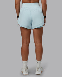 Woman wearing Challenger 3" Lined Performance Short in Skyride | Size:S | Model:Tylah | Thumbnail Index: 3