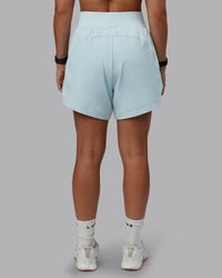Woman wearing Challenger 5" Lined Performance Short in Skyride | Size:S | Model:Tylah | Thumbnail Index: 3