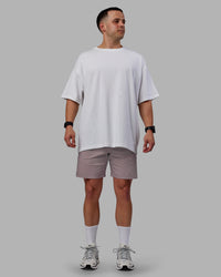 Man wearing Daily Shorts - Grey Purple | Thumbnail Index: 4