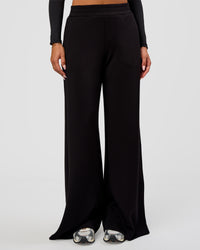 Elevate SoftTouch Wide Leg Pant Tall - Black | Thumbnail Index: 1