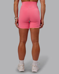 Woman wearing Elixir Ultra High-Rise 6" Short - Pink Lemonade | Size:S | Thumbnail Index: 6