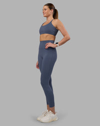 Woman wearing Elixir Ultra High-Rise 7/8 Legging - Night Shadow | Model:Phoebe | Size:S | Thumbnail Index: 4