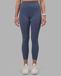 Woman wearing Elixir Ultra High-Rise 7/8 Legging - Night Shadow | Model:Phoebe | Size:S | Thumbnail Index: 6
