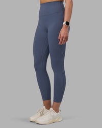 Woman wearing Elixir Ultra High-Rise 7/8 Legging - Night Shadow | Model:Phoebe | Size:S | Thumbnail Index: 1