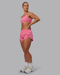 Woman wearing Energy 1.8" Training Short - Pink Lemonade | Model:Lyss | Size:S | Thumbnail Index: 5