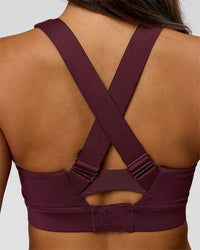 Fast-Track Sports Bra - Cherry Lacquer | Thumbnail Index: 7