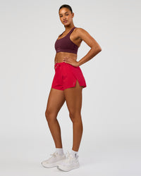 Fast-Track Sports Bra - Cherry Lacquer | Thumbnail Index: 6