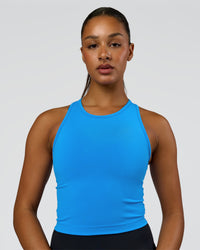 Woman wearing Flow Performance Tank 2.0 - Palace Blue | Model:Rosie | Size:S | Thumbnail Index: 1