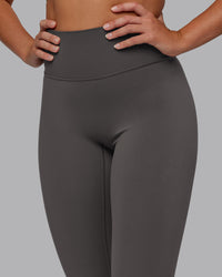 Woman wearing Fusion Ultra High-Rise 7/8 Legging - Dark Storm | Model:Hannah | Size:S | Thumbnail Index: 2