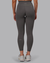 Woman wearing Fusion Ultra High-Rise 7/8 Legging - Dark Storm | Model:Hannah | Size:S | Thumbnail Index: 3