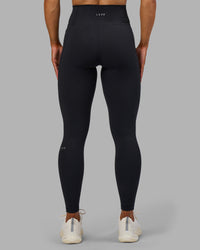 Woman wearing Fusion Ultra High-Rise Full Length Legging Pockets - Black | Model:Georgia | Size:S | Thumbnail Index: 3