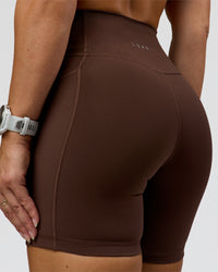 CF Fusion Ultra High-Rise 6" Short Pockets - Hot Chocolate | Thumbnail Index: 0