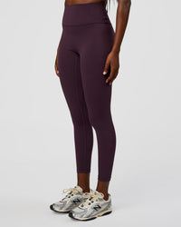 Woman wearing Fusion Ultra High-Rise 7/8 Legging - Midnight Plum | Model:Ellie | Size:S | Thumbnail Index: 5