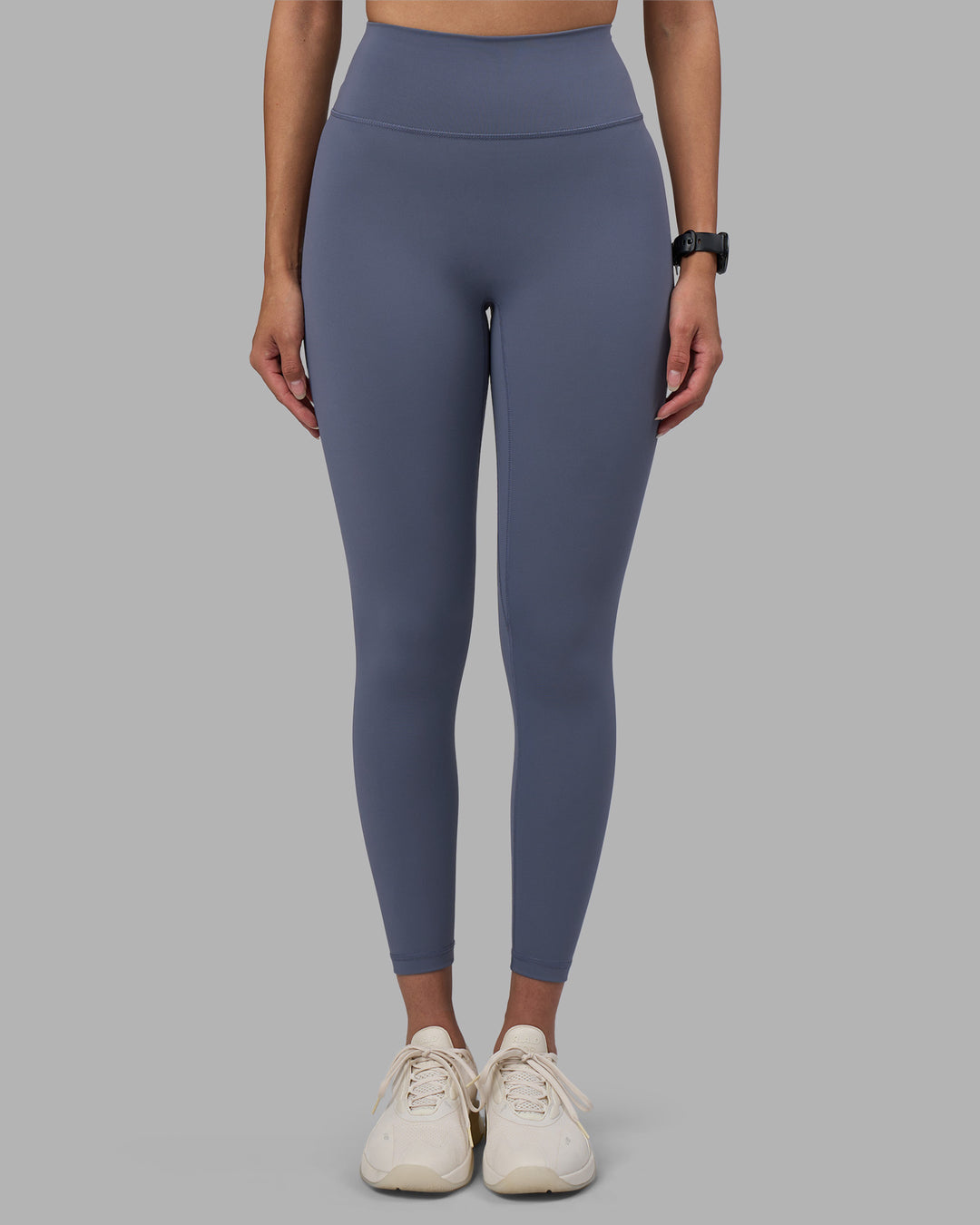 Woman wearing Fusion Ultra High-Rise 7/8 Legging - Night Shadow | Model:Rhiley | Size:S - view 6