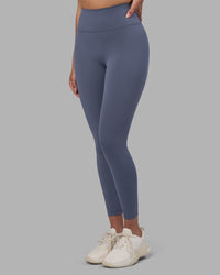 Woman wearing Fusion Ultra High-Rise 7/8 Legging - Night Shadow | Model:Rhiley | Size:S | Thumbnail Index: 0
