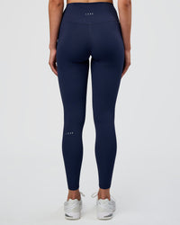 Woman wearing Fusion Ultra High-Rise Full Length Legging - Future Navy | Model:Evie | Size:S | Thumbnail Index: 3