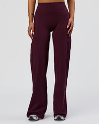Woman wearing Fusion V-Contour High-Rise Pant - Cherry Lacquer | Model:Bianca | Size:S | Thumbnail Index: 4