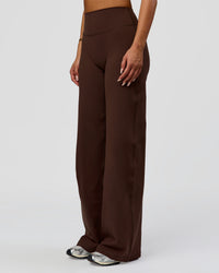 Woman wearing Fusion V-Contour High-Rise Pant - Hot Chocolate | Model:Bianca | Size:S | Thumbnail Index: 7