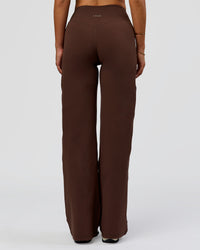 Woman wearing Fusion V-Contour High-Rise Pant - Hot Chocolate | Model:Bianca | Size:S | Thumbnail Index: 1