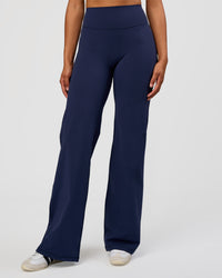 Woman wearing Fusion V-Contour High-Rise Tall Pant - Future Navy | Model:Rosie | Size:S | Thumbnail Index: 5