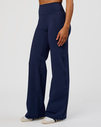Woman wearing Fusion V-Contour High-Rise Tall Pant - Future Navy | Model:Rosie | Size:S | Thumbnail Index: 8