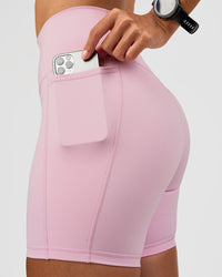 Fusion V-Contour Ultra High-Rise 6" Short Pockets - Marshmallow | Thumbnail Index: 2