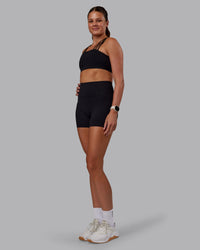 Woman wearing Galvanise Sports Bra 2.0 - Black | Model:Phoebe | Size:S | Thumbnail Index: 2