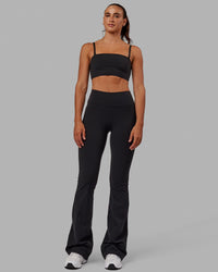 Woman wearing Inspire Sports Bra - Black | Thumbnail Index: 8