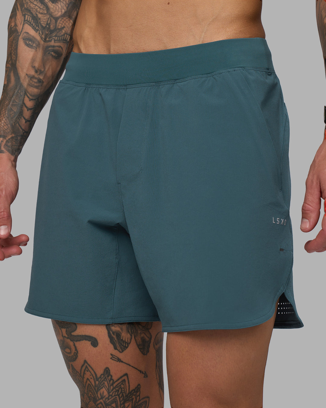 Man wearing Lift 6" Short - Abyssal | Model:Tommy | Size:S - view 2