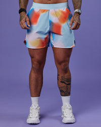 Model wearing Lift 6" Short - Rainbow Shade Print | Model:Tayden | Size:S | Thumbnail Index: 5