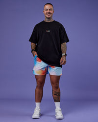 Model wearing Lift 6" Short - Rainbow Shade Print | Model:Tayden | Size:S | Thumbnail Index: 9