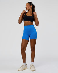 Model wearing Limitless Sports Bra - Black | Model:Rosie | Size:S | Thumbnail Index: 4