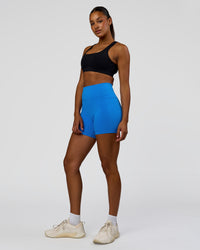 Model wearing Limitless Sports Bra - Black | Model:Rosie | Size:S | Thumbnail Index: 5