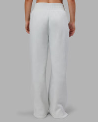 Woman wearing MVP Wide Leg Track Pant - Digital Mist| Model:Neve | Size:S | Thumbnail Index: 4