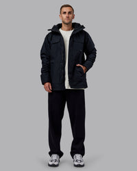 Man wearing Marshall 2.0 Jacket - Black | Model:Tommy | Size:S | Thumbnail Index: 19