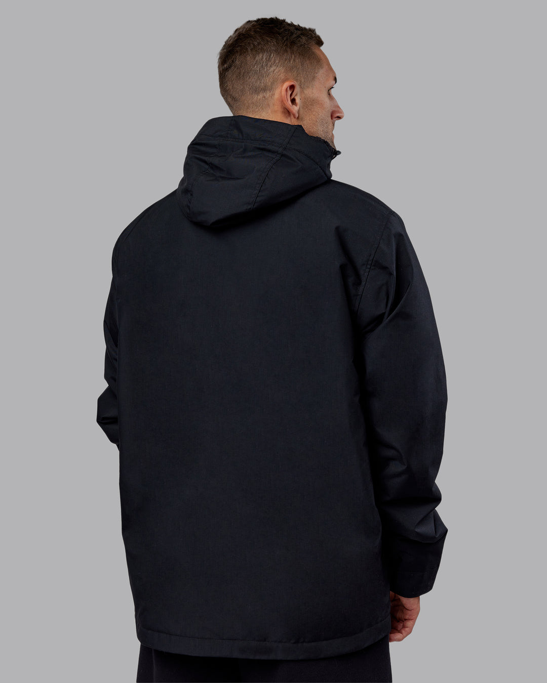 Man wearing Marshall 2.0 Jacket - Black | Model:Tommy | Size:S - view 19