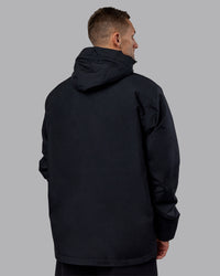 Man wearing Marshall 2.0 Jacket - Black | Model:Tommy | Size:S | Thumbnail Index: 18