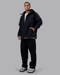 Man wearing Marshall 2.0 Jacket - Black | Model:Tommy | Size:S | Thumbnail Index: 21