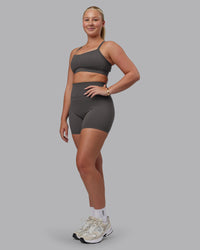 Woman wearing Momentum Sports Bra D/DD/E - Dark Storm | Model:Lilli | Size:S | Thumbnail Index: 2
