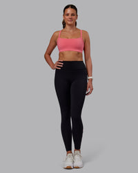 Woman wearing Momentum Sports Bra - Pink Lemonade | Model:Phoebe | Size:S | Thumbnail Index: 4