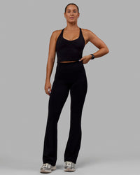 Woman wearing Movement Active Tank - Black | Thumbnail Index: 4
