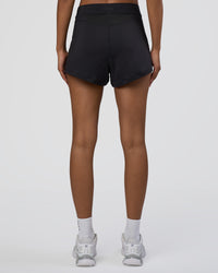 Woman wearing Movement CloudFLX 3" Short - Black | Model:Tomi | Size:S | Thumbnail Index: 2