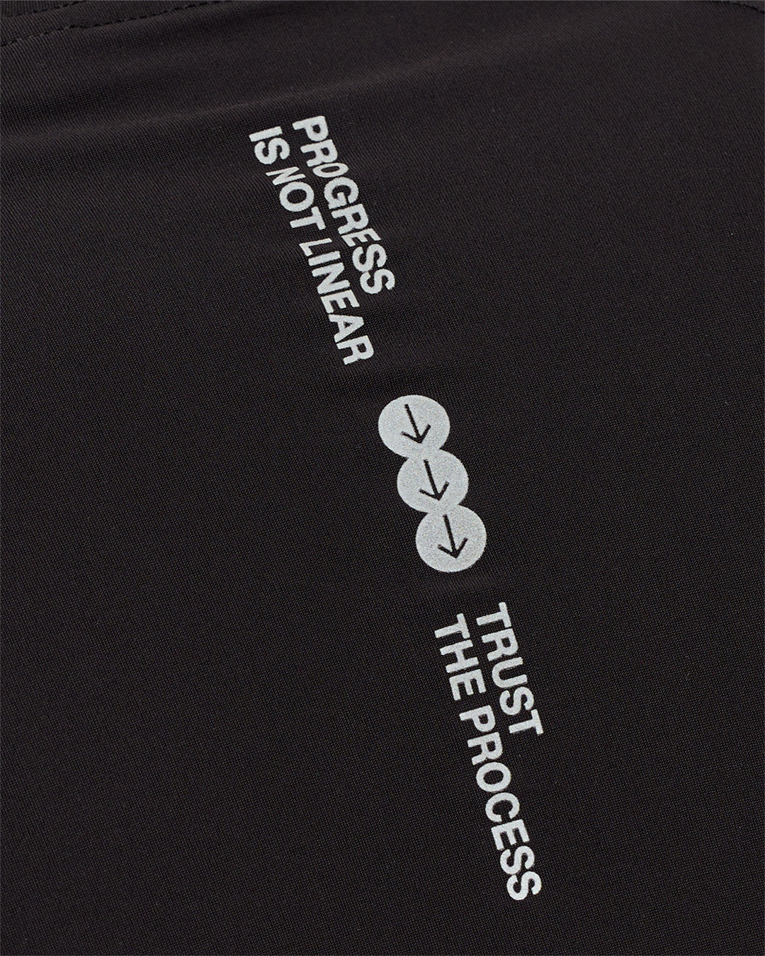 Woman wearing On the Run Long Sleeve - Black | Model:Rosie | Size:S - view 8