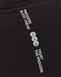 Woman wearing On the Run Long Sleeve - Black | Model:Rosie | Size:S | Thumbnail Index: 7