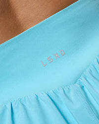 Woman wearing Pacer 3" Run Short - Baltic Sea | Model:Emelia | Size:S | Thumbnail Index: 8