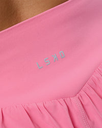 Woman wearing Pacer 3" Run Short - Candy Pink | Model:Emelia | Size:S | Thumbnail Index: 7