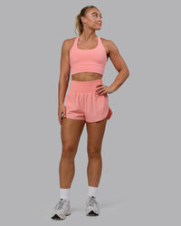 Woman wearing Power Train 2" Shorts - Murex Shell | Thumbnail Index: 4