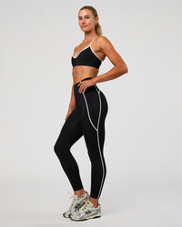 Woman wearing Power Ultra High-Rise Full Length Legging - Black | Model:Emelia | Size:S | Thumbnail Index: 7