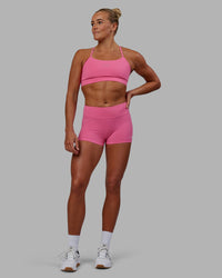 Woman wearing RXD Low-Rise 2" Short - Carmine Rose | Thumbnail Index: 0